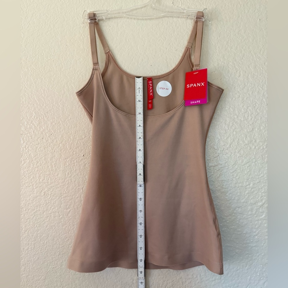 NWT SPANX suit your fancy, open, bust, Cami, champagne, beige. - Picture 5 of 5